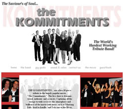 The Kommitments website The Kommitments website