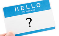 Name tag