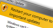 Restart your computer to prevent problems