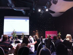 The Mumpreneur audience listening attentively