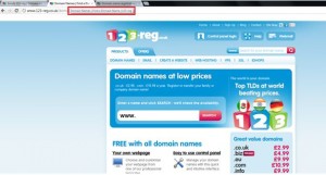 Title on a web page