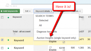 Auction insights
