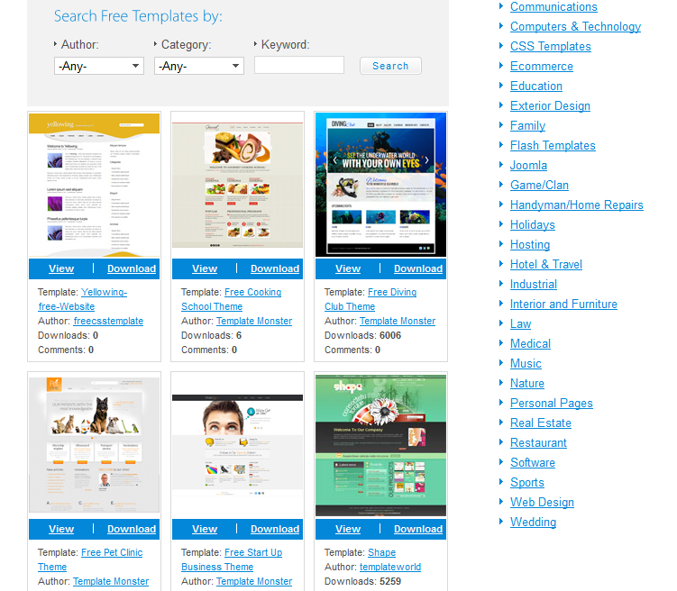 websitetemplatesonline