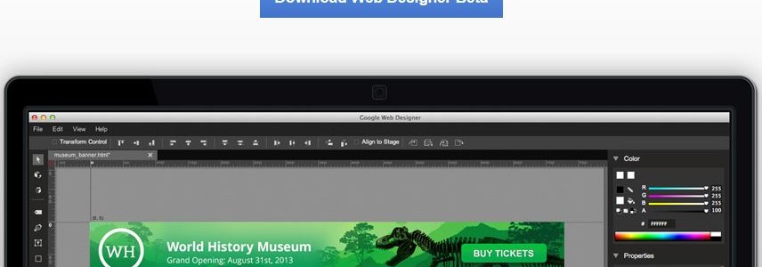 Google Web Designer Tool