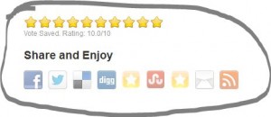 Social Sharing buttons