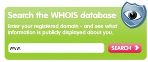 WhoIs search