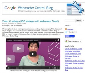 Google Webmaster Central