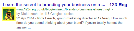 Google Author photo