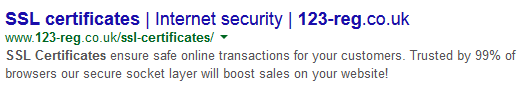 meta description