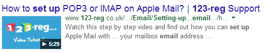 video markup