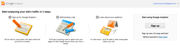 Set up Google Analytics