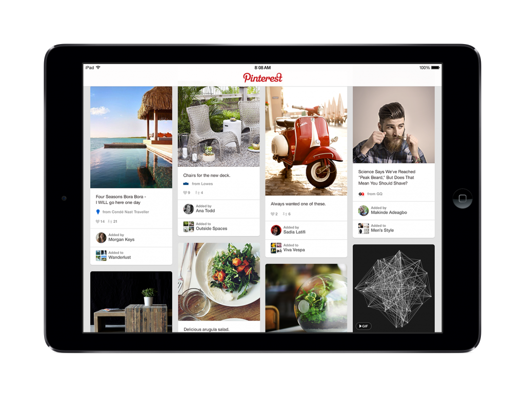 pinterest ipad