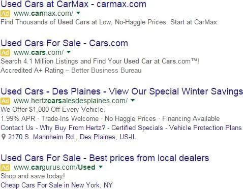 serps test 3