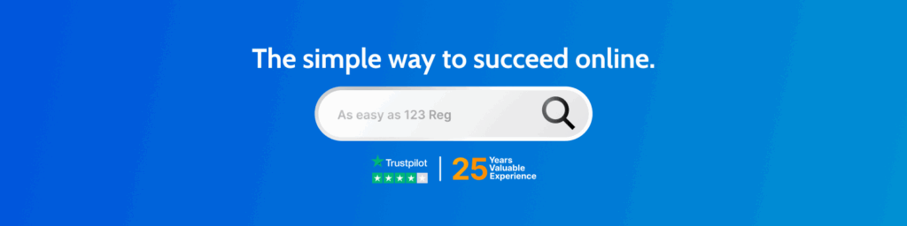 Domain names? It's as easy as 123 Reg.