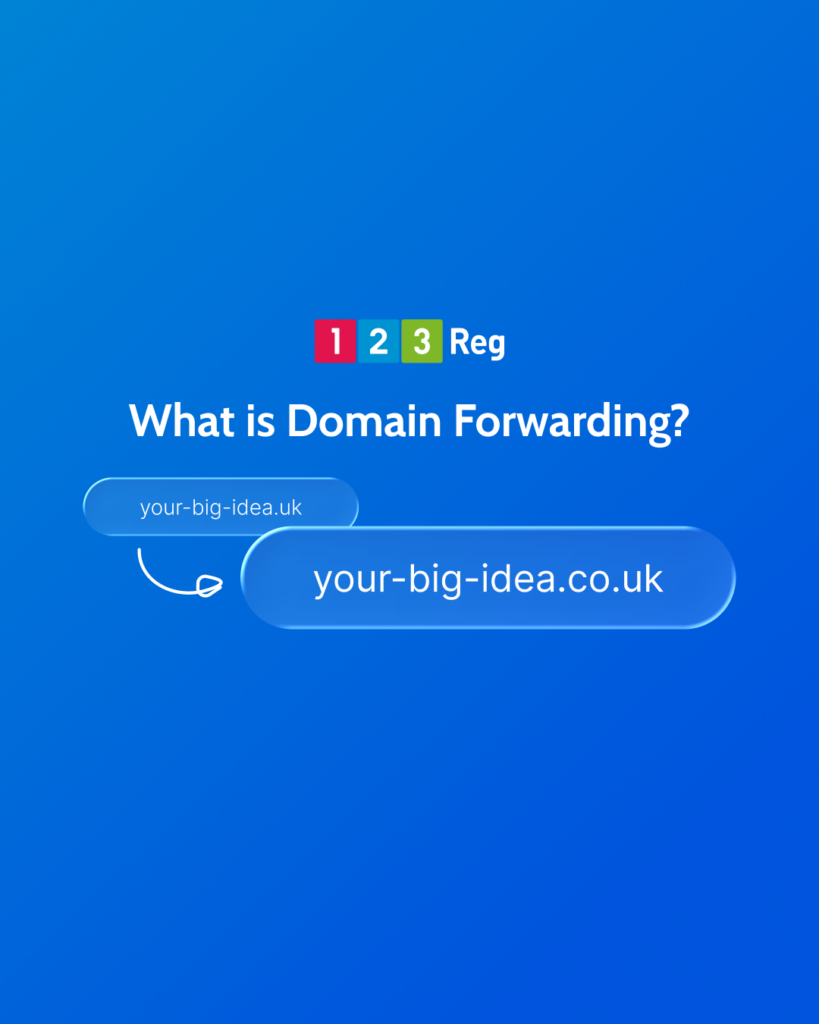 What is domain forwarding?