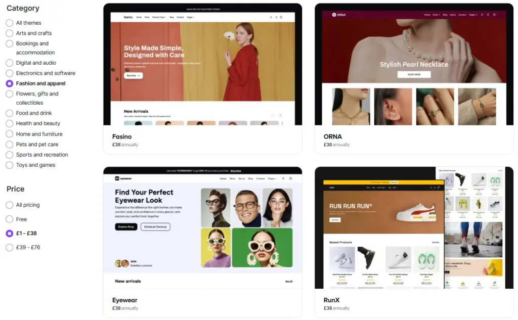 WooCommerce Themes store
