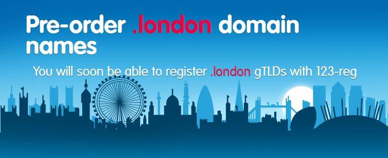 Pre-order .london domain