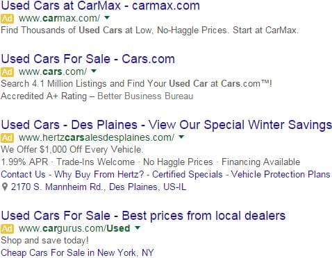 serps test 3