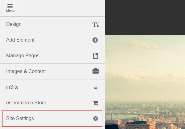 menu-site-settings