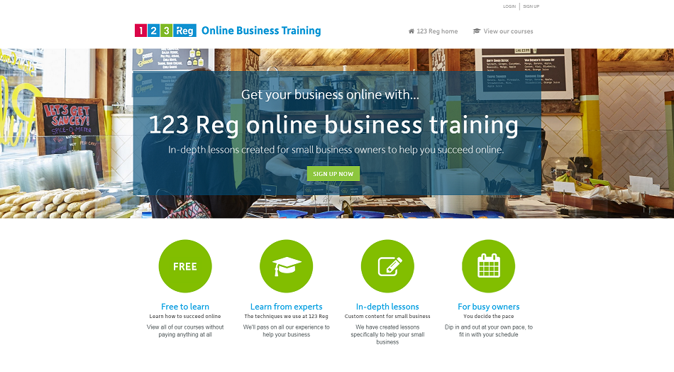 online business training from 123 Reg