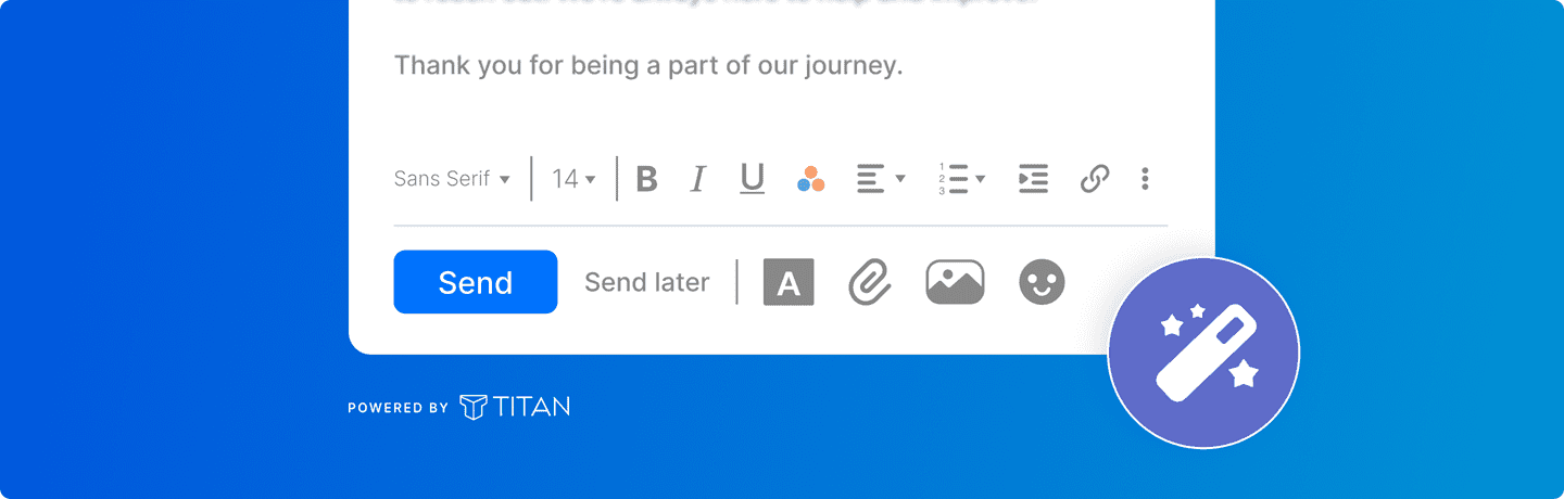 Half Typed, Fully Brilliant: Professional Email Powered by Titan | 123 ...