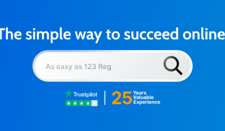 Domain names? It's as easy as 123 Reg.
