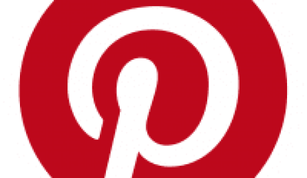 Pinterest Badge Red