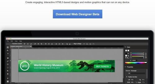 Google Web Designer Tool