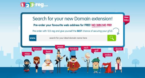 New gTLD search
