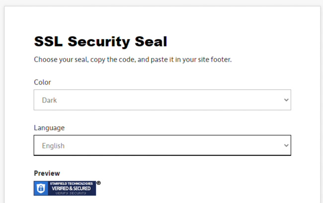 Amend Security Seal