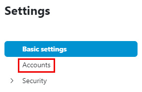 Select Accounts