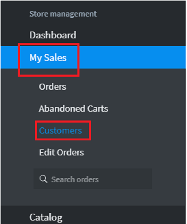 Edit your customer details