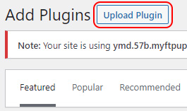 Upload Plugin