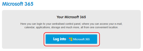 Log into Microsoft 365