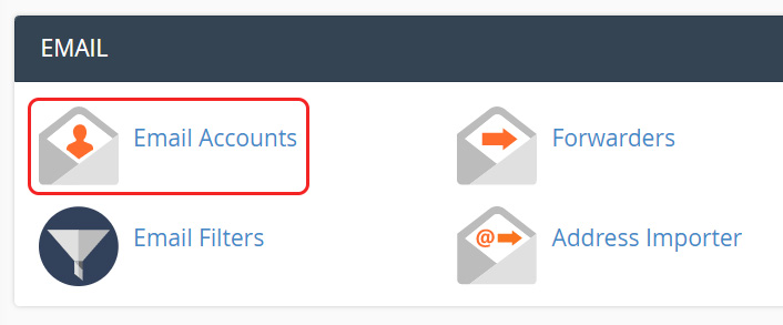 Select Email Accounts