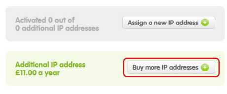 Select Buy more IP addresses