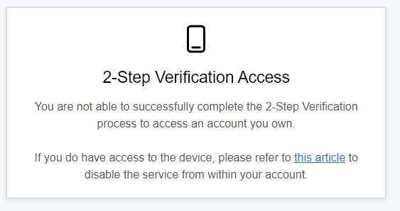 Select 2SV Access